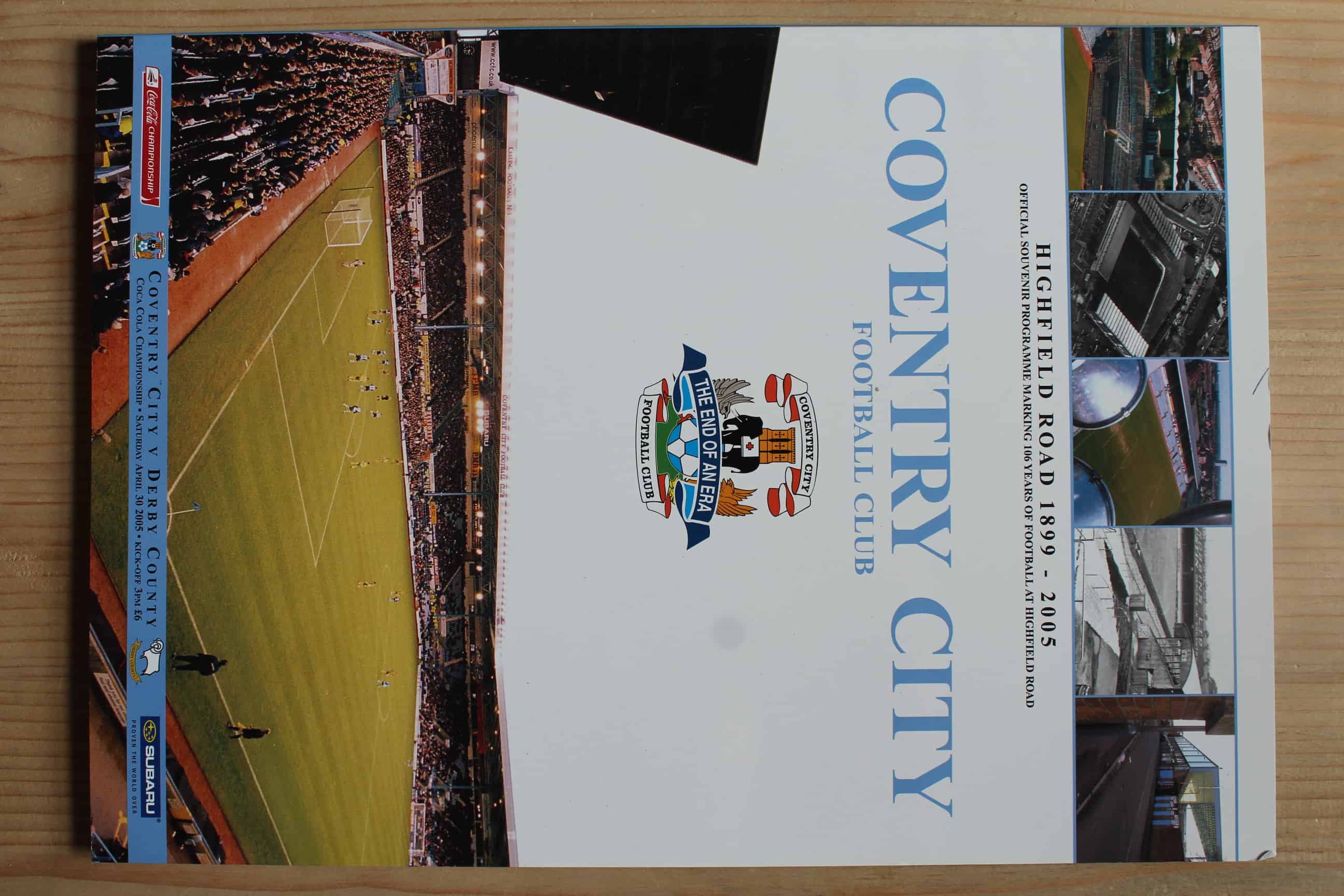 Coventry City FC v Derby County FC